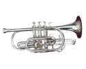 Sonata  nickel plated cornet